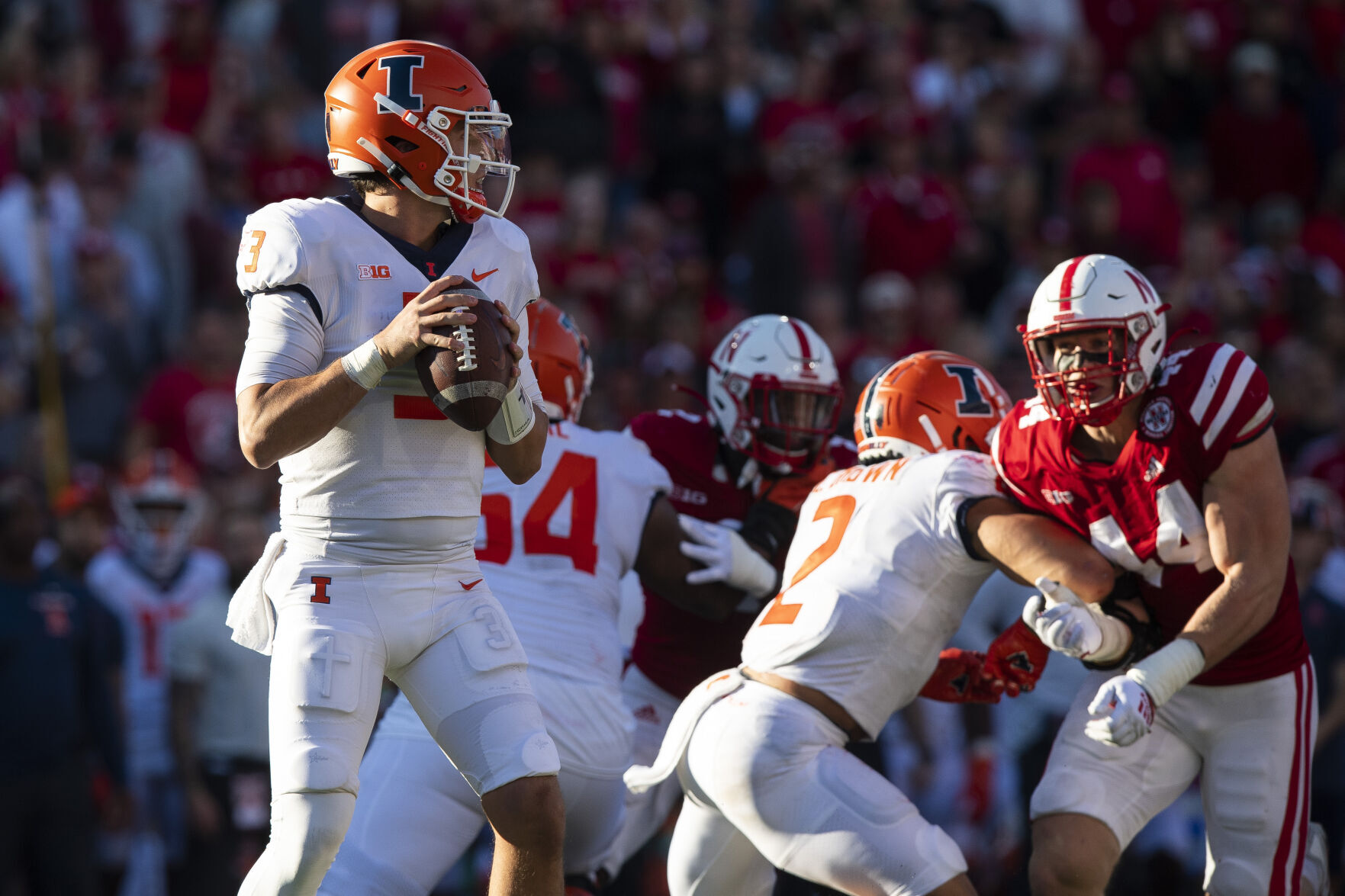 Illinois vs. Nebraska, 10.29